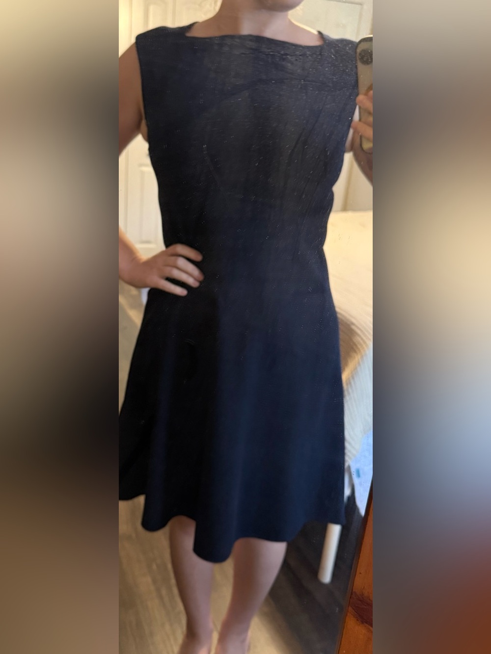 MM. Lafleur Navy Pauline Dress - Picture 7 of 9